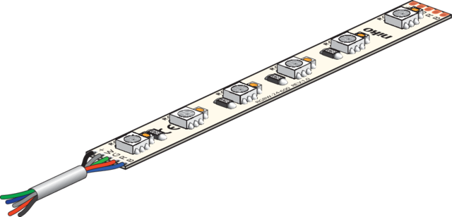 Led auf rolle